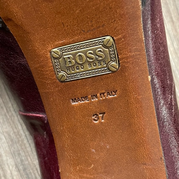 Hugo Boss Leather Platform Heels | 37 - Picture 10 of 12